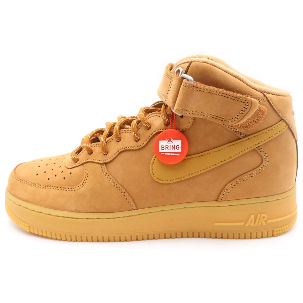 NIKE(ナイキ) Air Force 1 Mid Flax エアフォース1 ミッド フラックス ハイカットスニーカー DJ9158-200 ブラウン