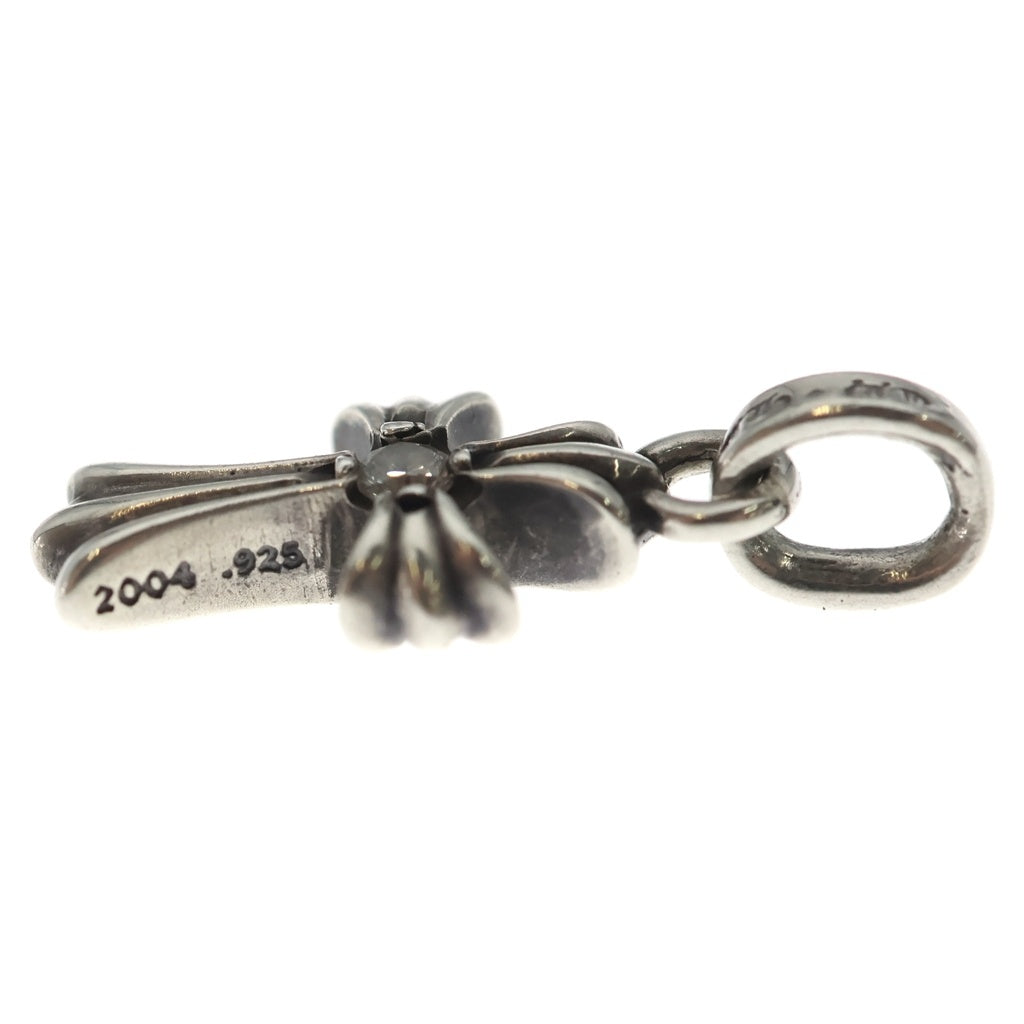 CHROME HEARTS(クロムハーツ) CRS BBYFAT DMND ベイビーファットクロス 両面1ダイヤ ペンダントトップ シルバー BCA238