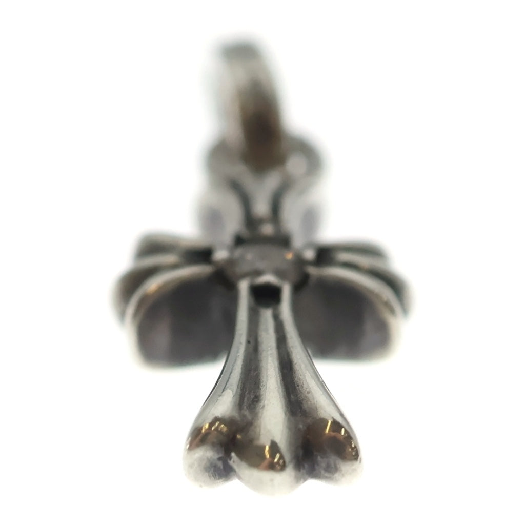 CHROME HEARTS(クロムハーツ) CRS BBYFAT DMND ベイビーファットクロス 両面1ダイヤ ペンダントトップ シルバー BCA238