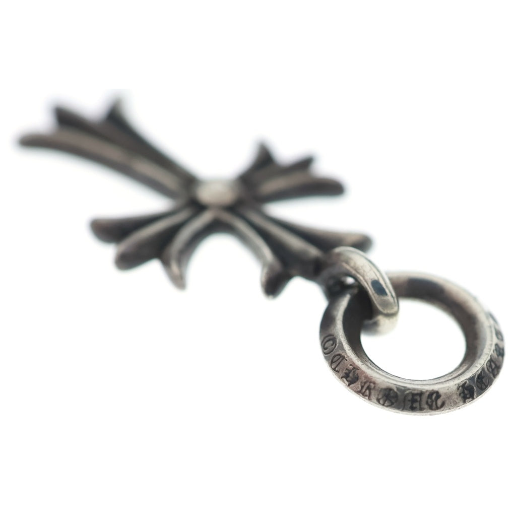 CHROME HEARTS(クロムハーツ) TINY CH CROSS タイニーCHクロス チャーム ネックレストップ シルバー BCA382