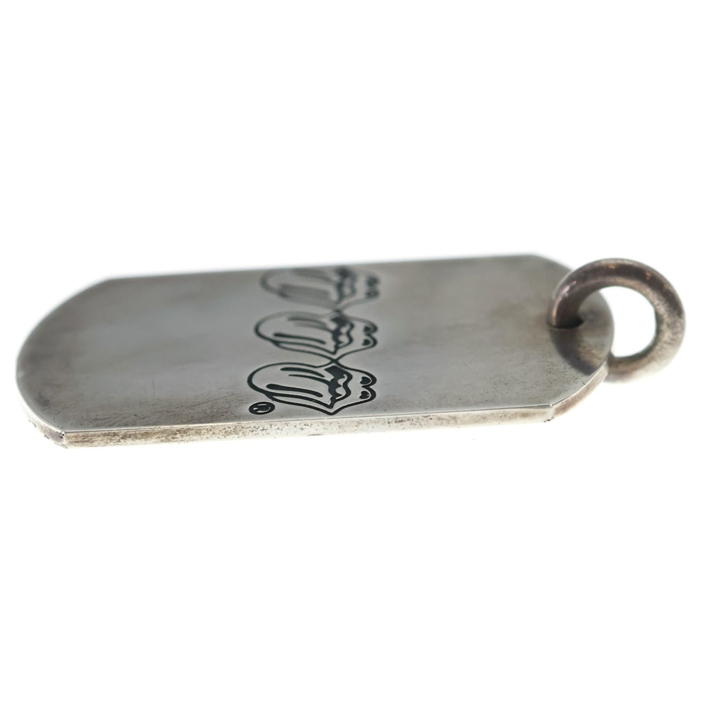 CHROME HEARTS(クロムハーツ) ×Rolling Stone Dog Tag Pendant Top シルバー