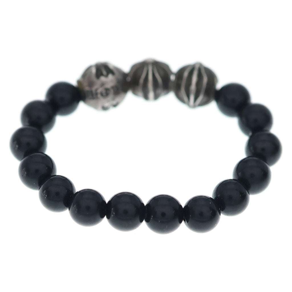 CHROME HEARTS(クロムハーツ) BEAD RING ビーズリング ブラック/シルバー