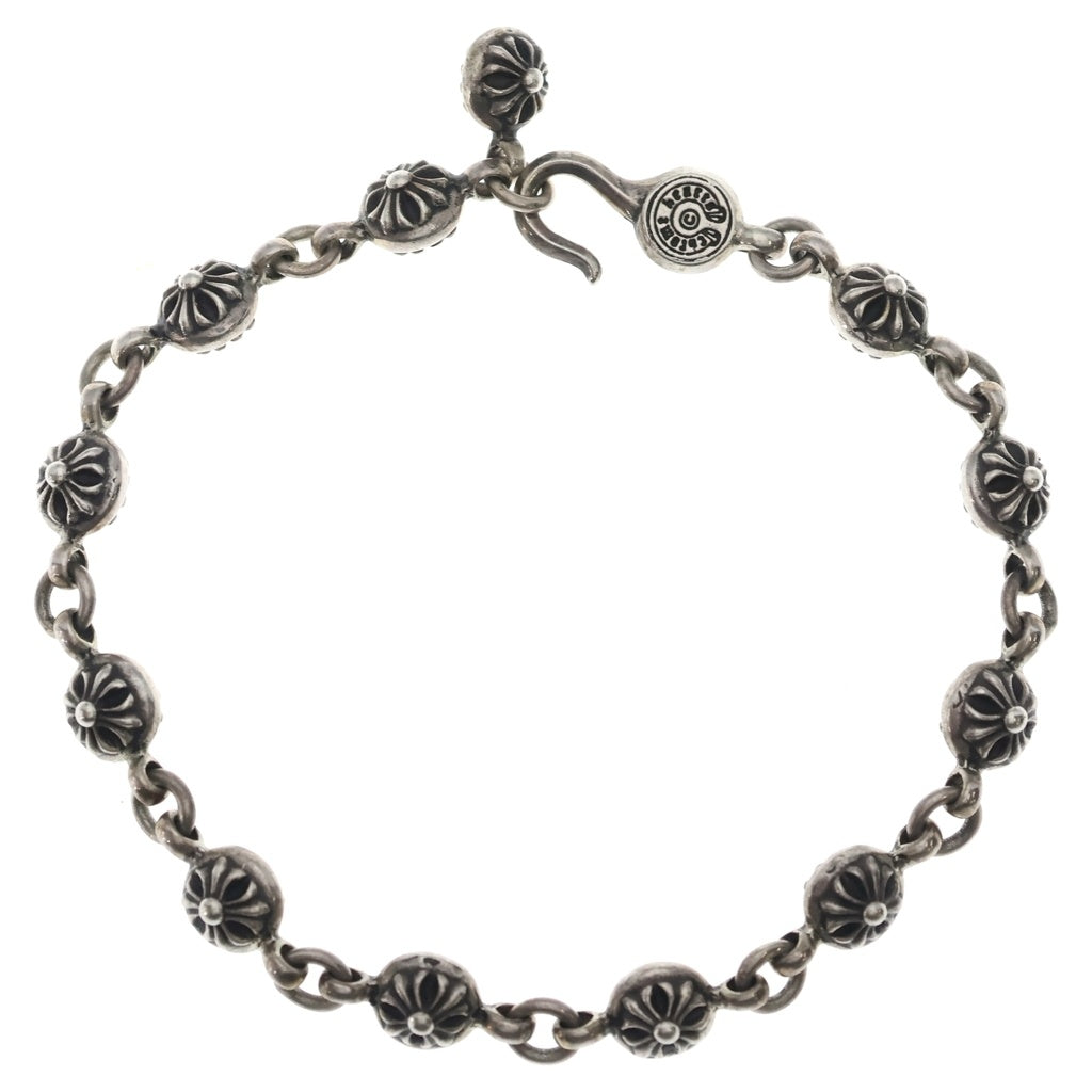 CHROME HEARTS(クロムハーツ) NO1 BALL #1クロスボールブレスレット シルバー BCA172