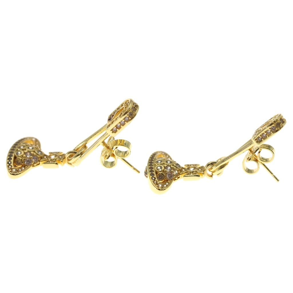Vivienne Westwood(ヴィヴィアンウエストウッド) LUCRECE EARRINGS ルクルーゼ オーブ セーフティーピン ピアス ゴールド レディース