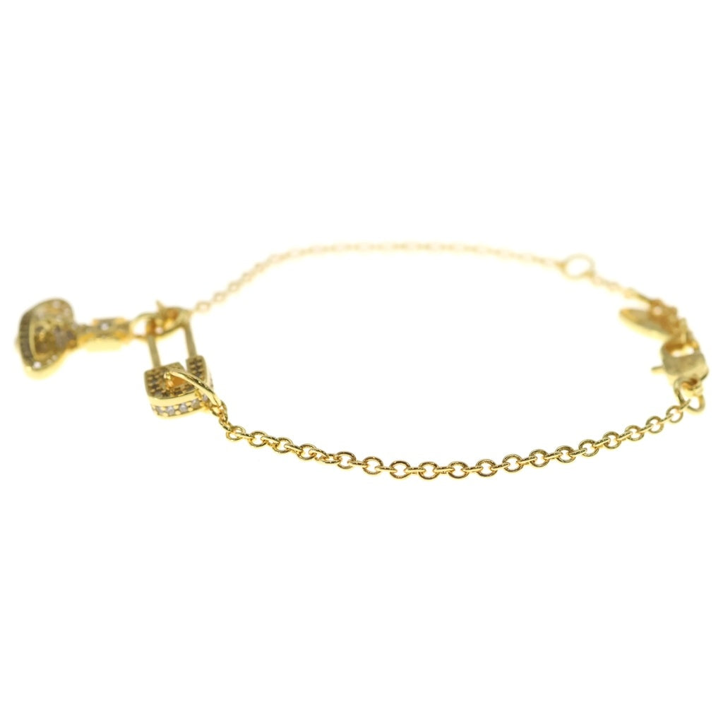 Vivienne Westwood(ヴィヴィアンウエストウッド) LUCRECE BRACELET ルクルーゼ ブレスレット オーブ セーフティーピン ゴールド