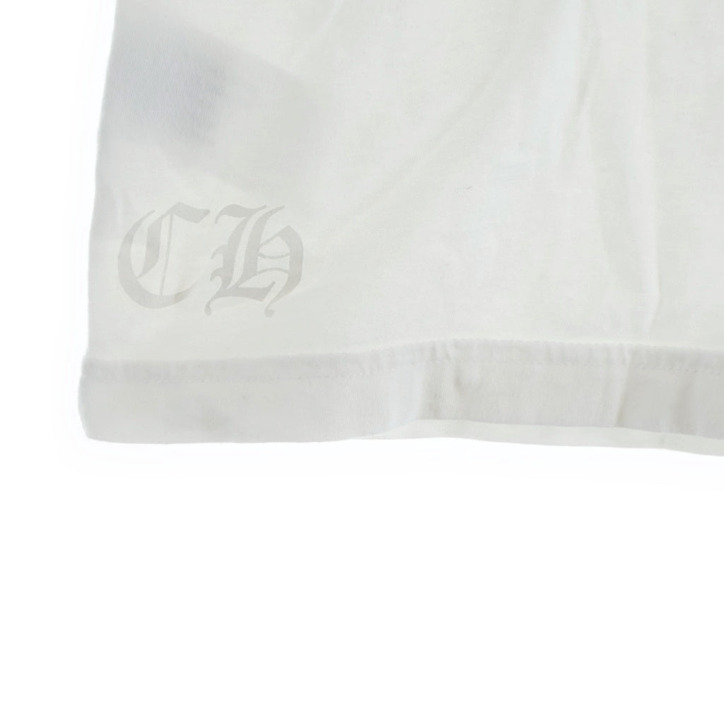 CHROME HEARTS(クロムハーツ) CH T-SHIRT LTD バックホースシュープリント 半袖Tシャツ ホワイト