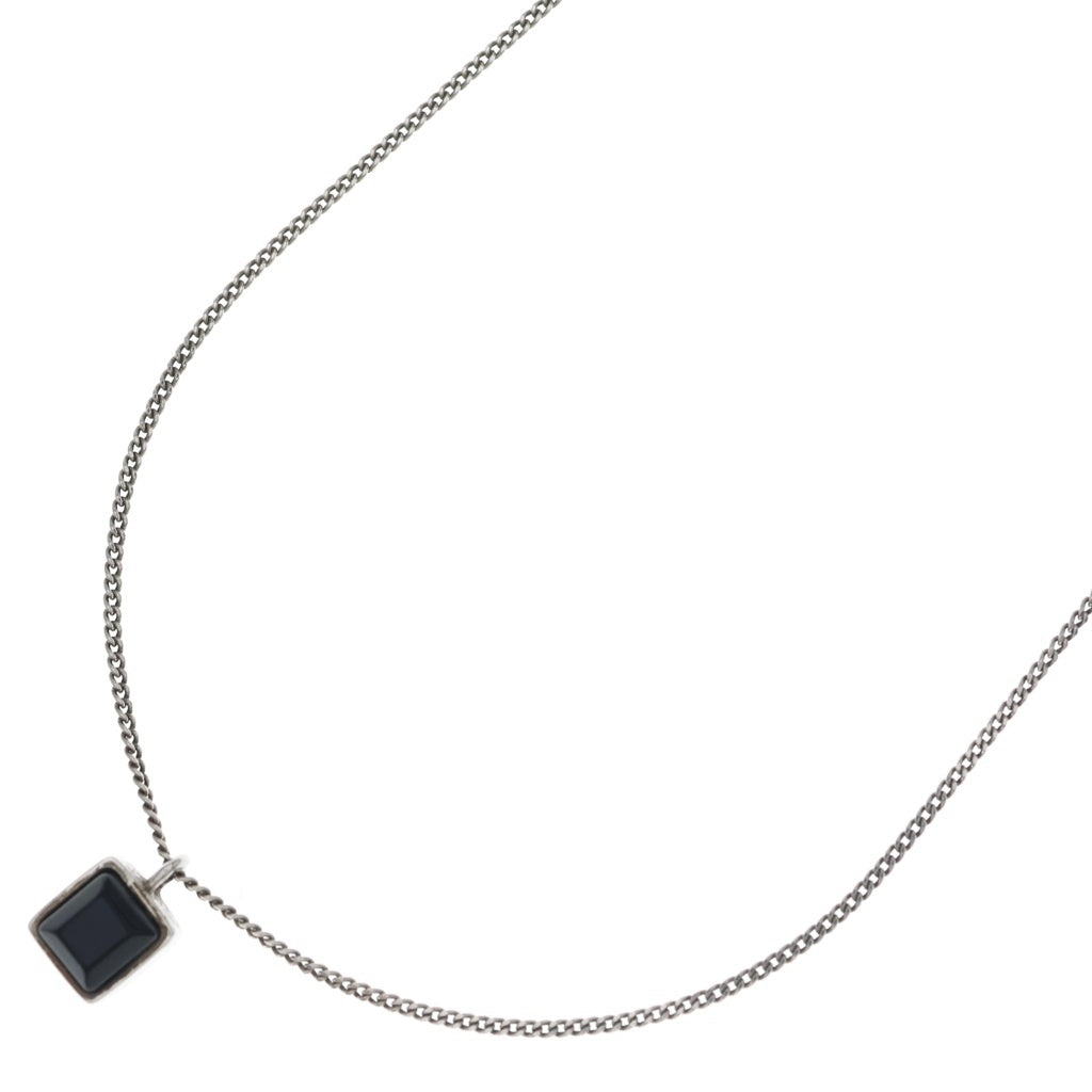 CELINE(セリーヌ) Egis Necklace エギス ネックレス オキニス SCA4119 シルバー/ブラック レディース