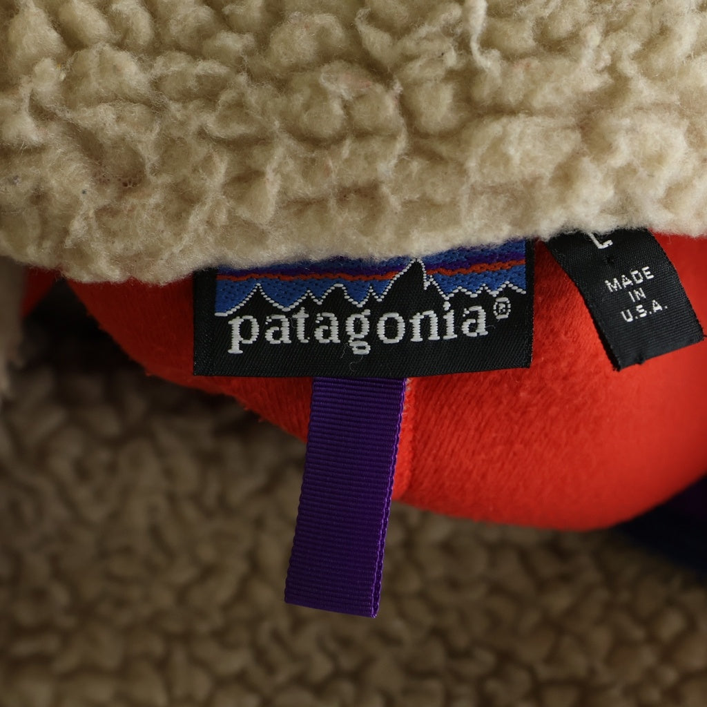 PATAGONIA(パタゴニア) 90s 90AW Retro Pile レトロパイル ハンターグリーン 23021 フリースジャケット ベージュ