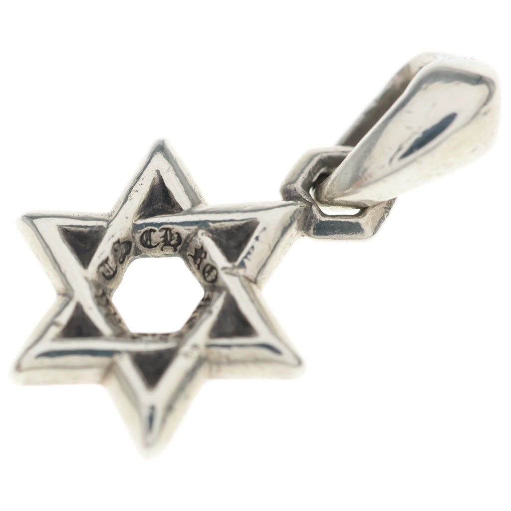CHROME HEARTS(クロムハーツ) STAR OF DAVID CHARM スターオブダビデチャーム ネックレストップ シルバー