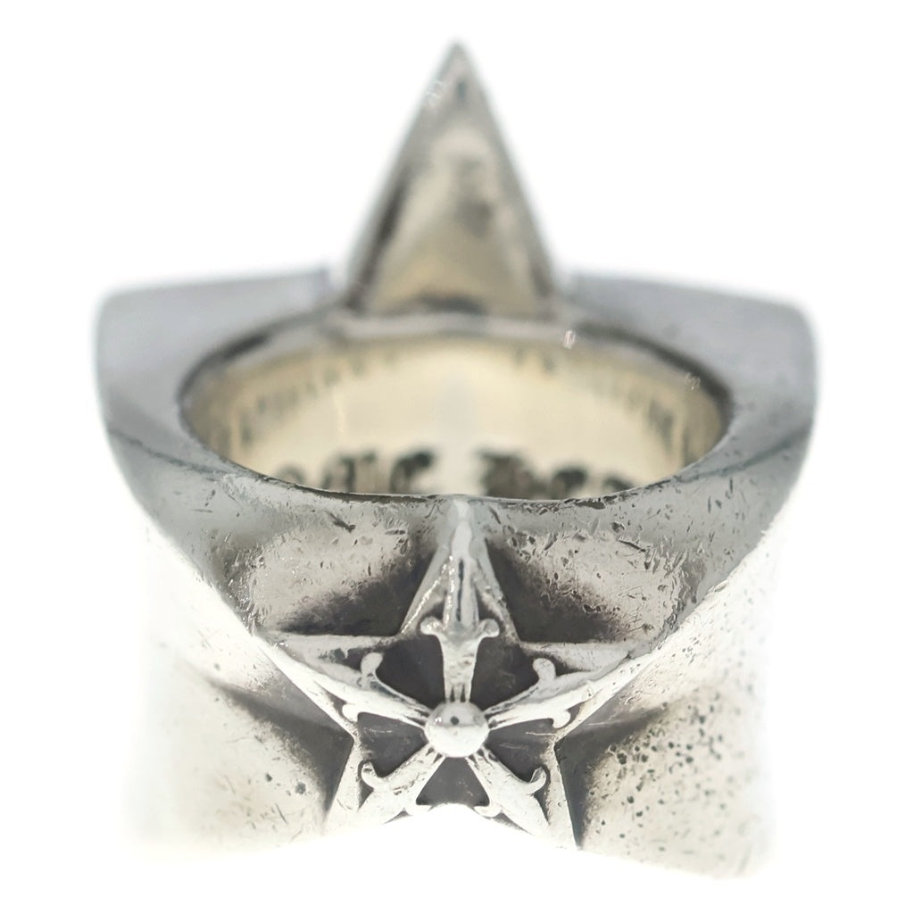 CHROME HEARTS(クロムハーツ) STR LRG RING ラージ スター リング シルバー