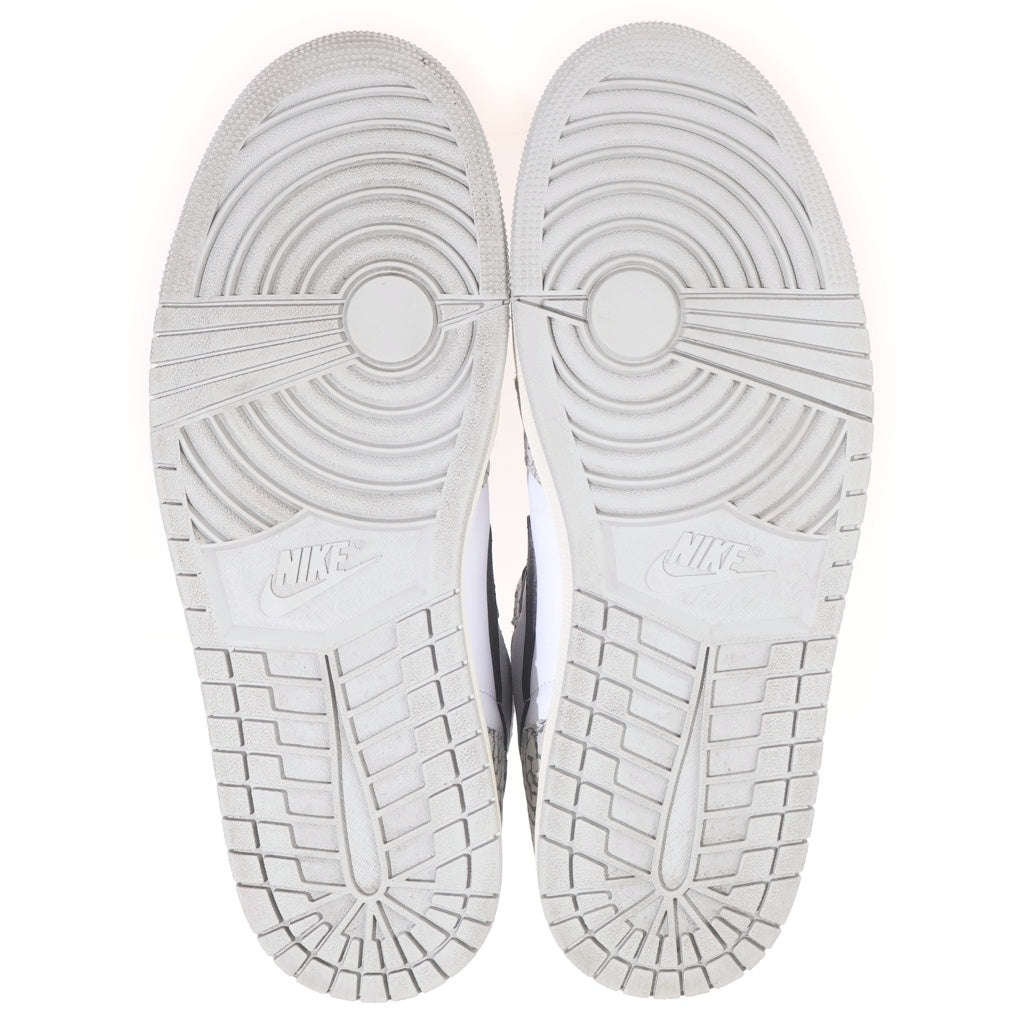 NIKE(ナイキ) AIR JORDAN 1 RETRO HIGH OG WHITE CEMENT ELEPHANT DZ5485-052 エアジョーダン1 ホワイトセメント ハイカットスニーカー ホワイト/グレー US11/29cm