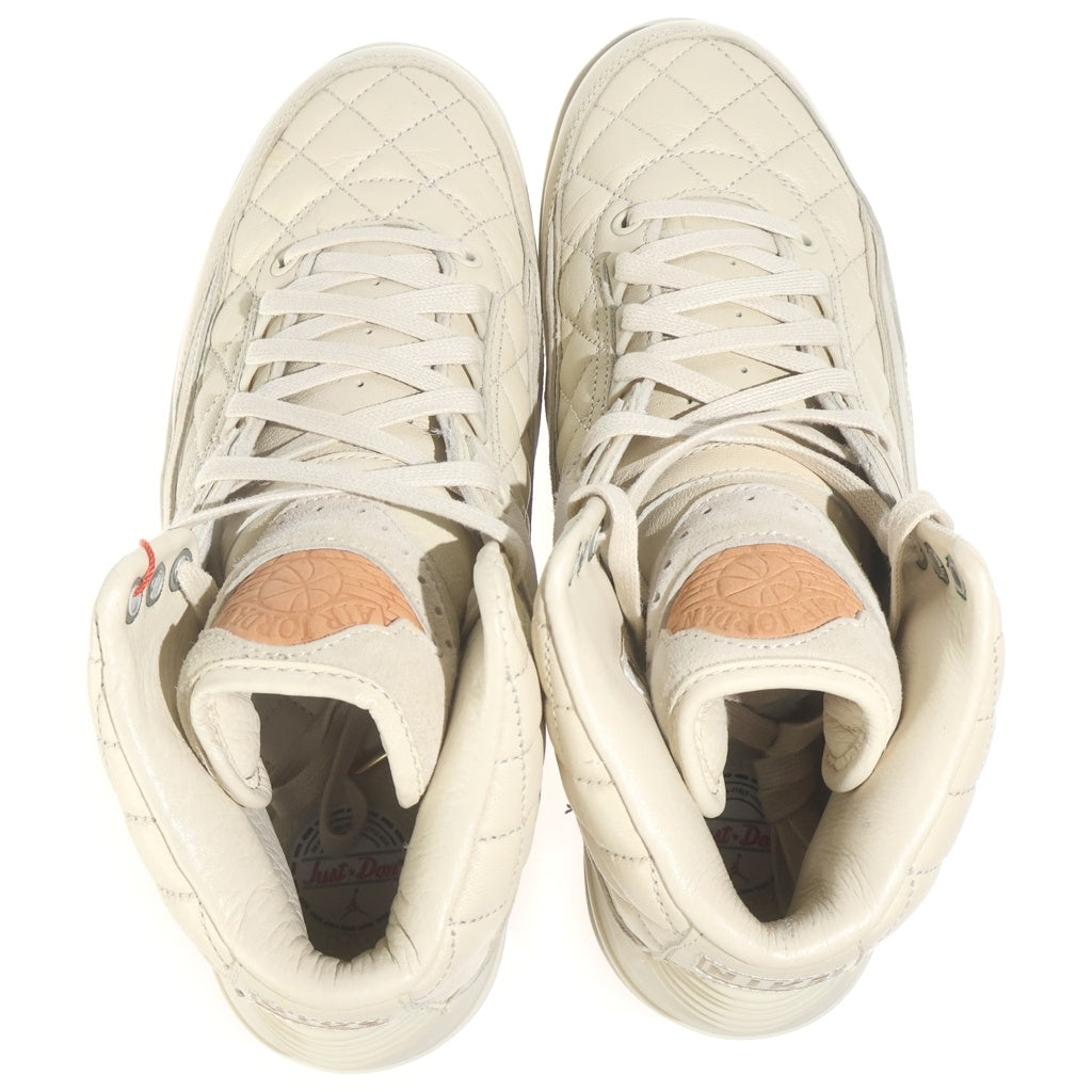 NIKE(ナイキ) ×JUST DON AIR JORDAN 2 RETRO BEACH ジャストドン エアジョーダン2レトロ ビーチ スニーカー ベージュ US8.5/26.5cm 834825-250
