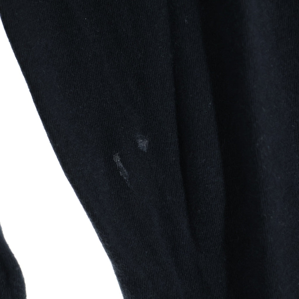 CHROME HEARTS(クロムハーツ) HORSESHOE L/S TEE バックホースシュー 袖フローラルクロス 長袖ポケットTシャツ カットソー ブラック
