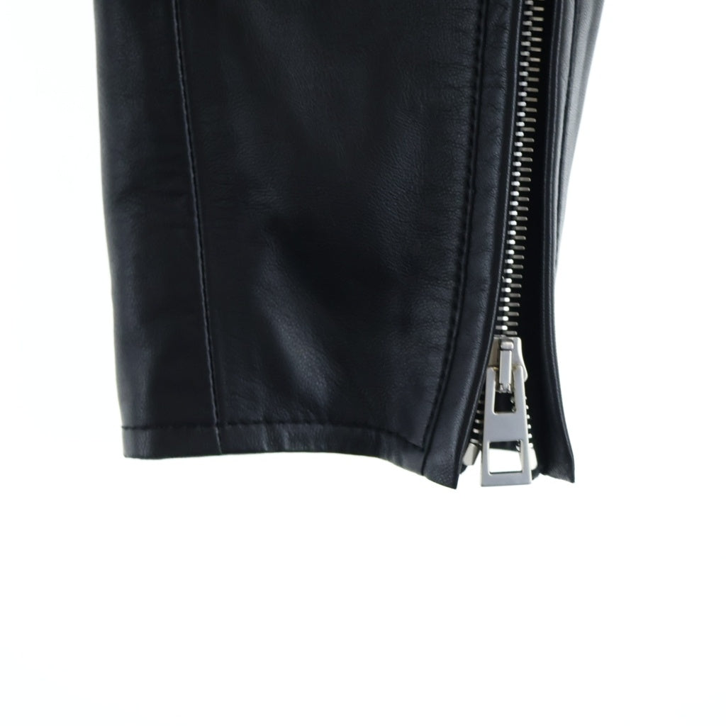 LOEWE(ロエベ) ナッパラムスキンレザーライダースジャケット H526Y19L98 ダブルライダース ブラック