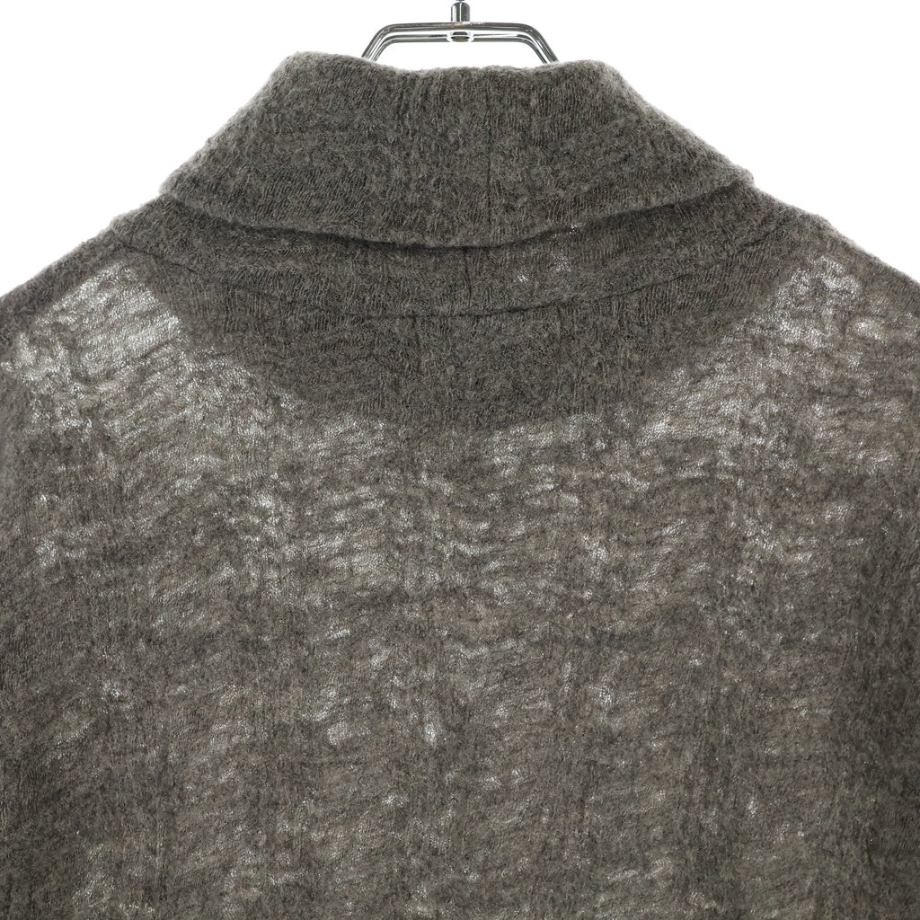 Yohji Yamamoto POUR HOMME(ヨウジヤマモト プールオム) 12AW ウール ハイネック HD-T27-192 セーター グレー