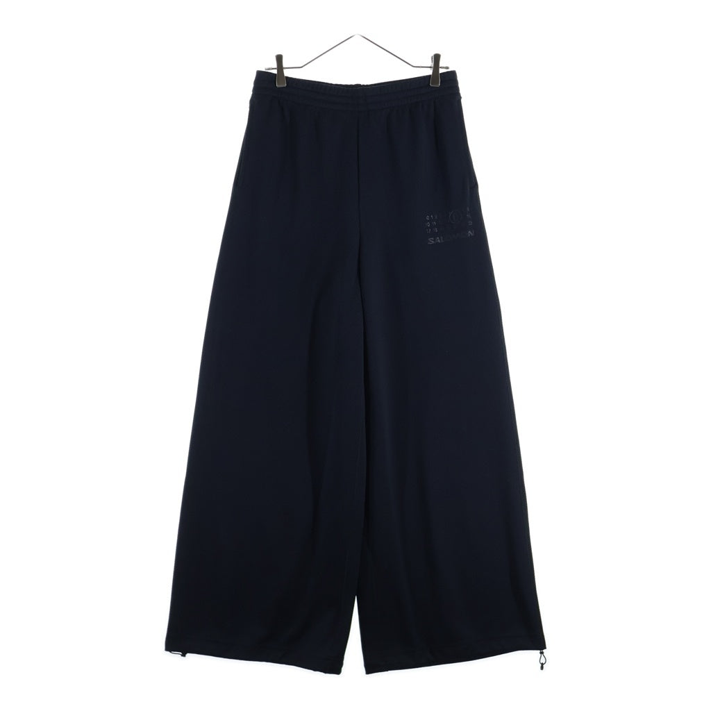 MM6 Maison Margiela(エムエムシックスメゾンマルジェラ) 25AW ×SALOMON サロモン メッシュ SH0KA0058 ワイドパンツ ブラック