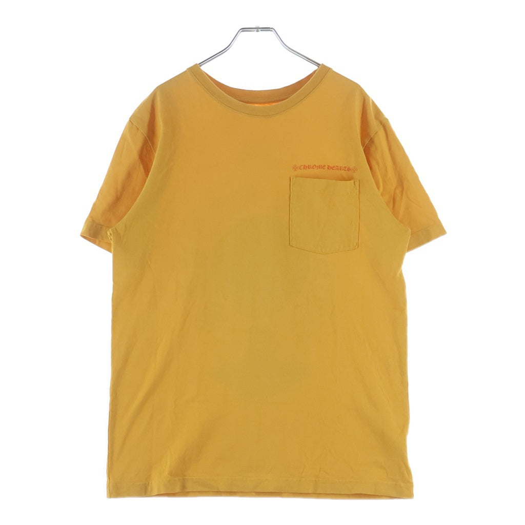 CHROME HEARTS(クロムハーツ) MATTY BOY PPO mustard Tee Call Me マッティボーイ マスタード プリント 半袖Tシャツ カットソー イエロー