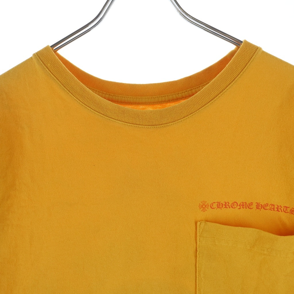 CHROME HEARTS(クロムハーツ) MATTY BOY PPO mustard Tee Call Me マッティボーイ マスタード プリント 半袖Tシャツ カットソー イエロー