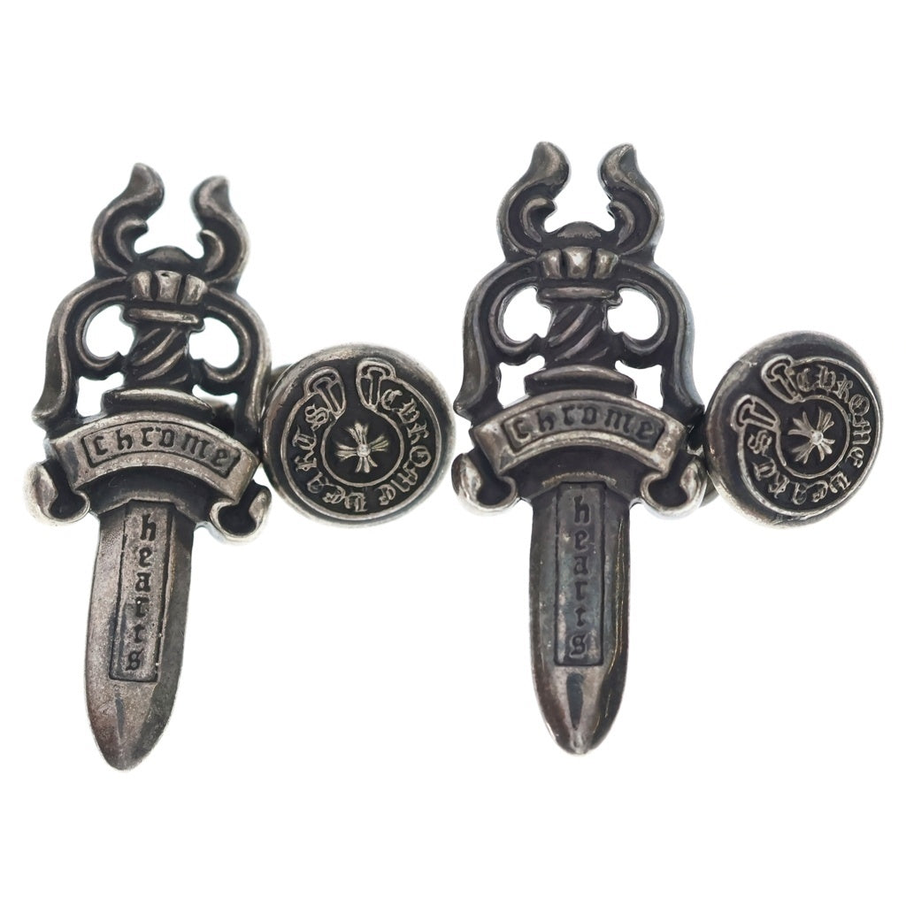 CHROME HEARTS(クロムハーツ) CUFFS DAGGER ダガー カフスボタン シルバー