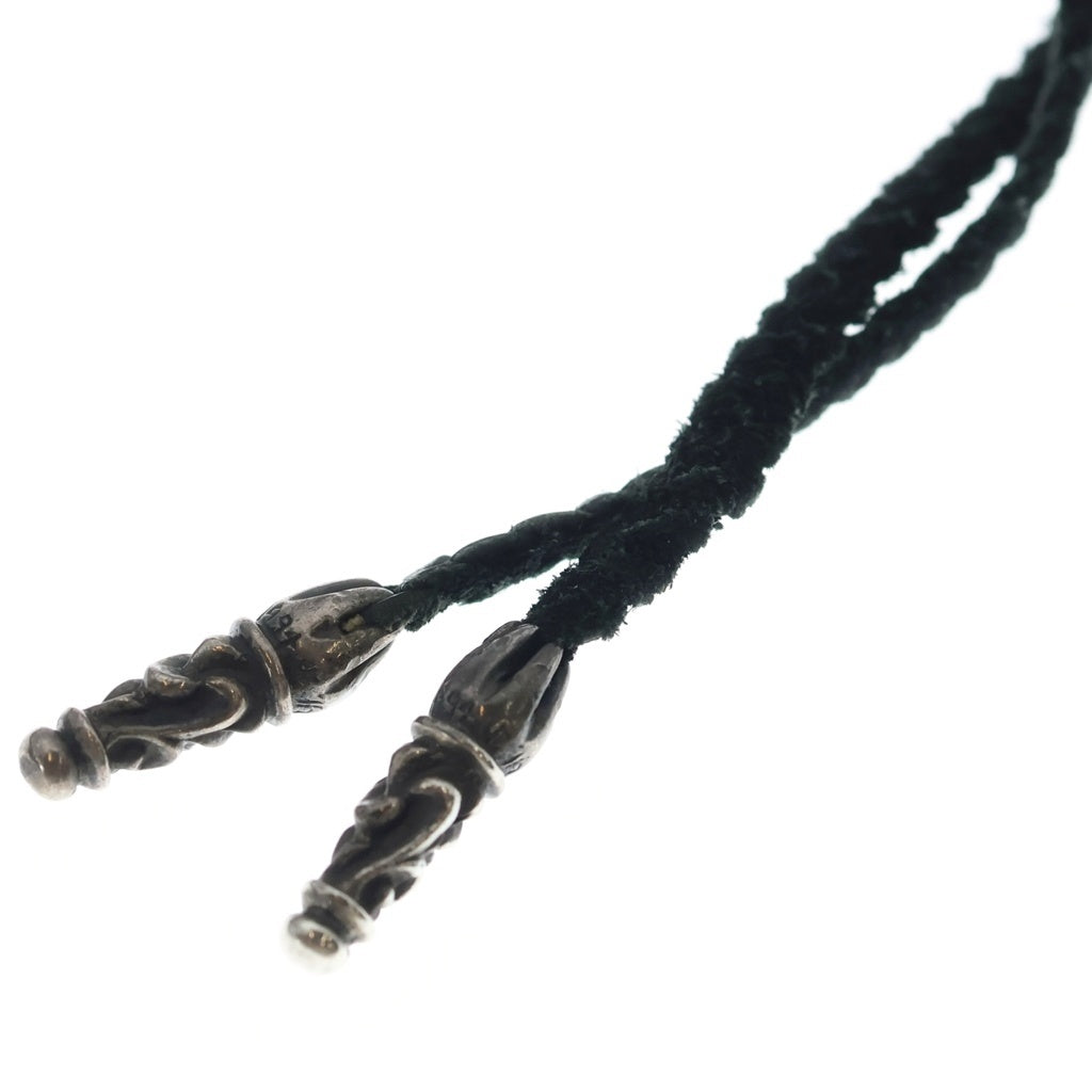 CHROME HEARTS(クロムハーツ) CAMPANA CROSS LG カンパナクロス ラージ レザーブレイド ペンダント ネックレス シルバー