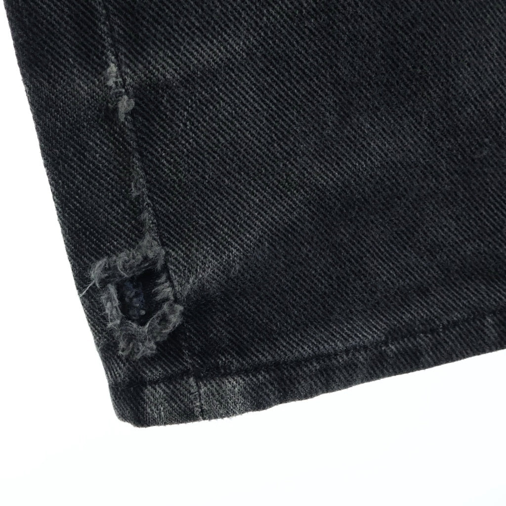 CHROME HEARTS(クロムハーツ) OLD FLEURKNEE DNM PANTS オールド フレアニー デニムパンツ ブラック