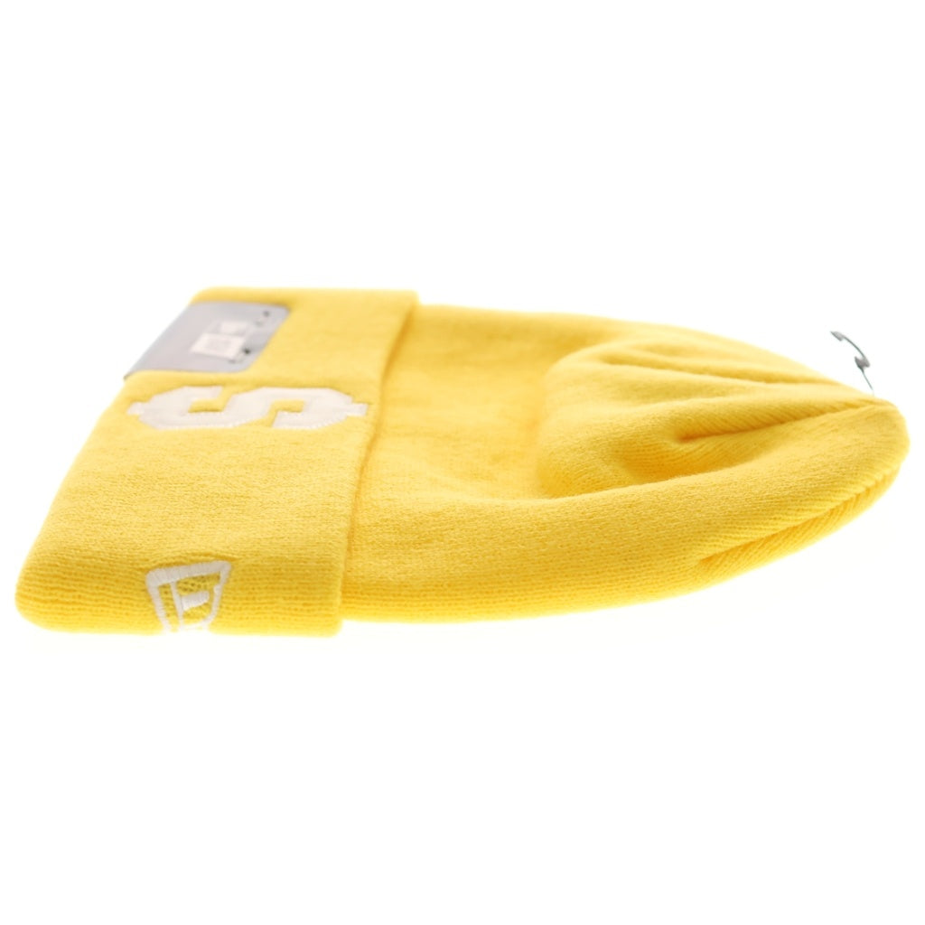 SUPREME(シュプリーム) 24SS ×New Era $ Beanie ドル エスロゴ ビーニー イエロー