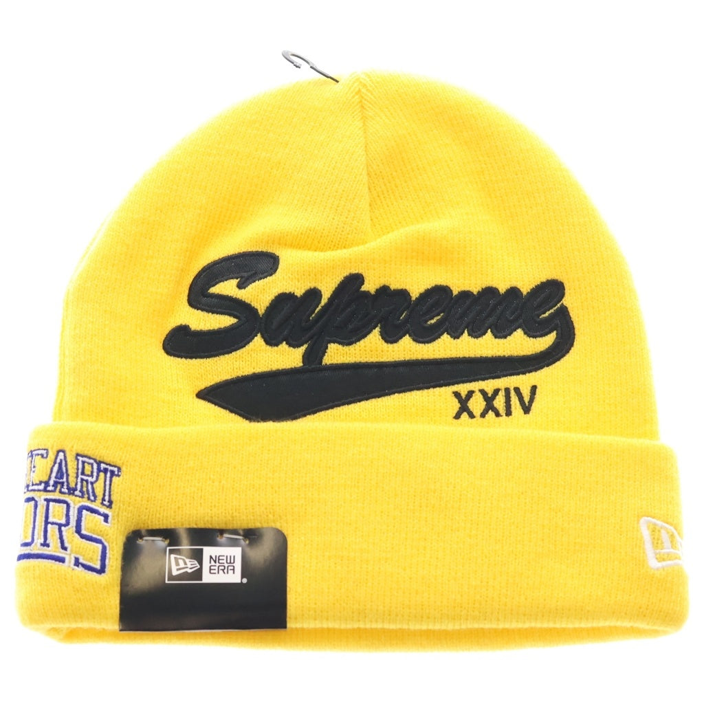 SUPREME(シュプリーム) 23AW ×New Era Salvation Beanie Beanie サルベーション ビーニーイエロー