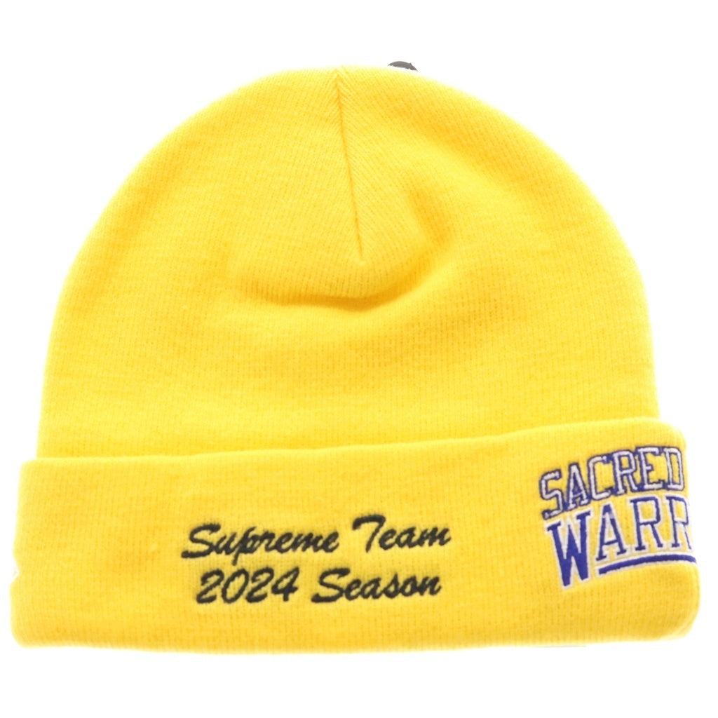 SUPREME(シュプリーム) 23AW ×New Era Salvation Beanie Beanie サルベーション ビーニーイエロー