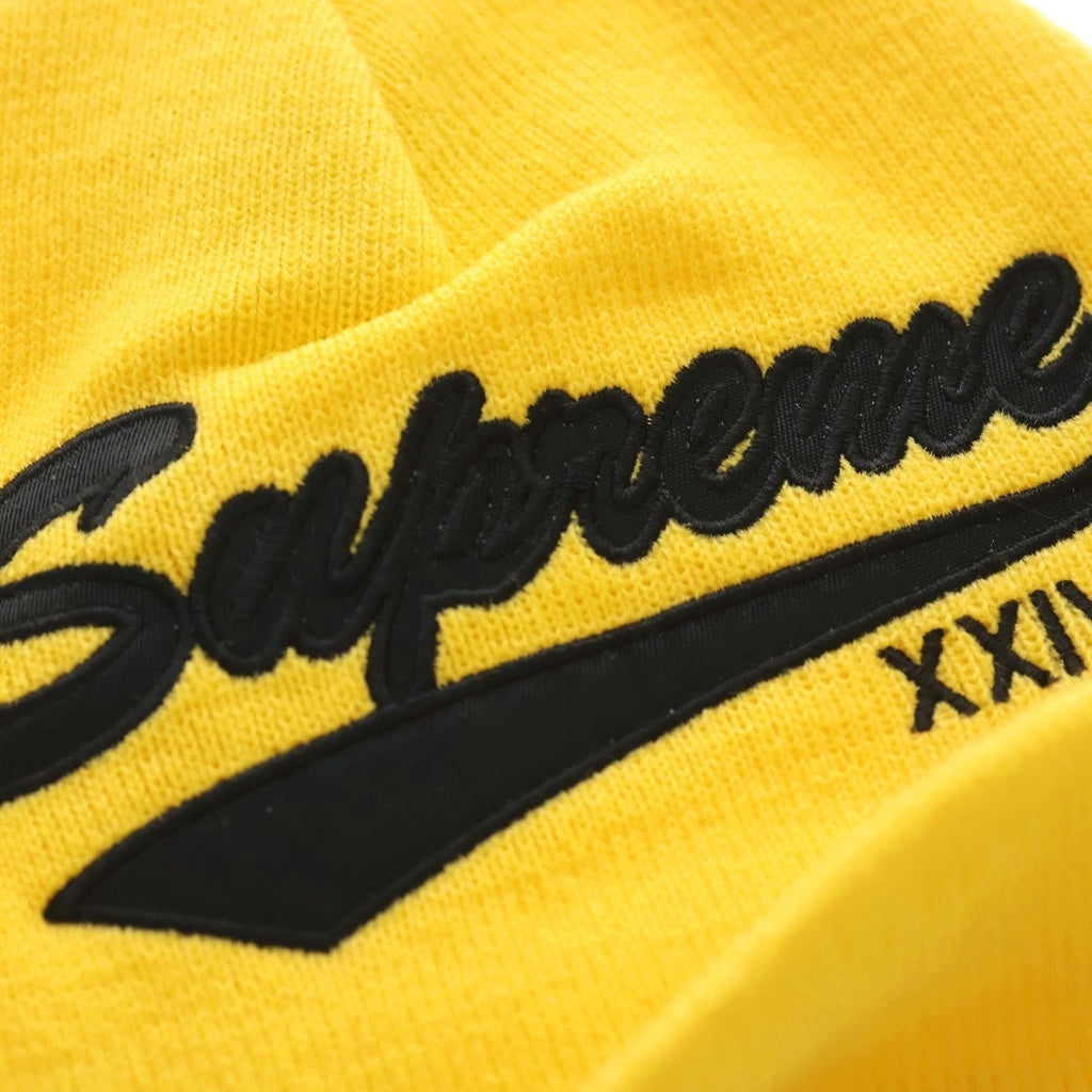 SUPREME(シュプリーム) 23AW ×New Era Salvation Beanie Beanie サルベーション ビーニーイエロー