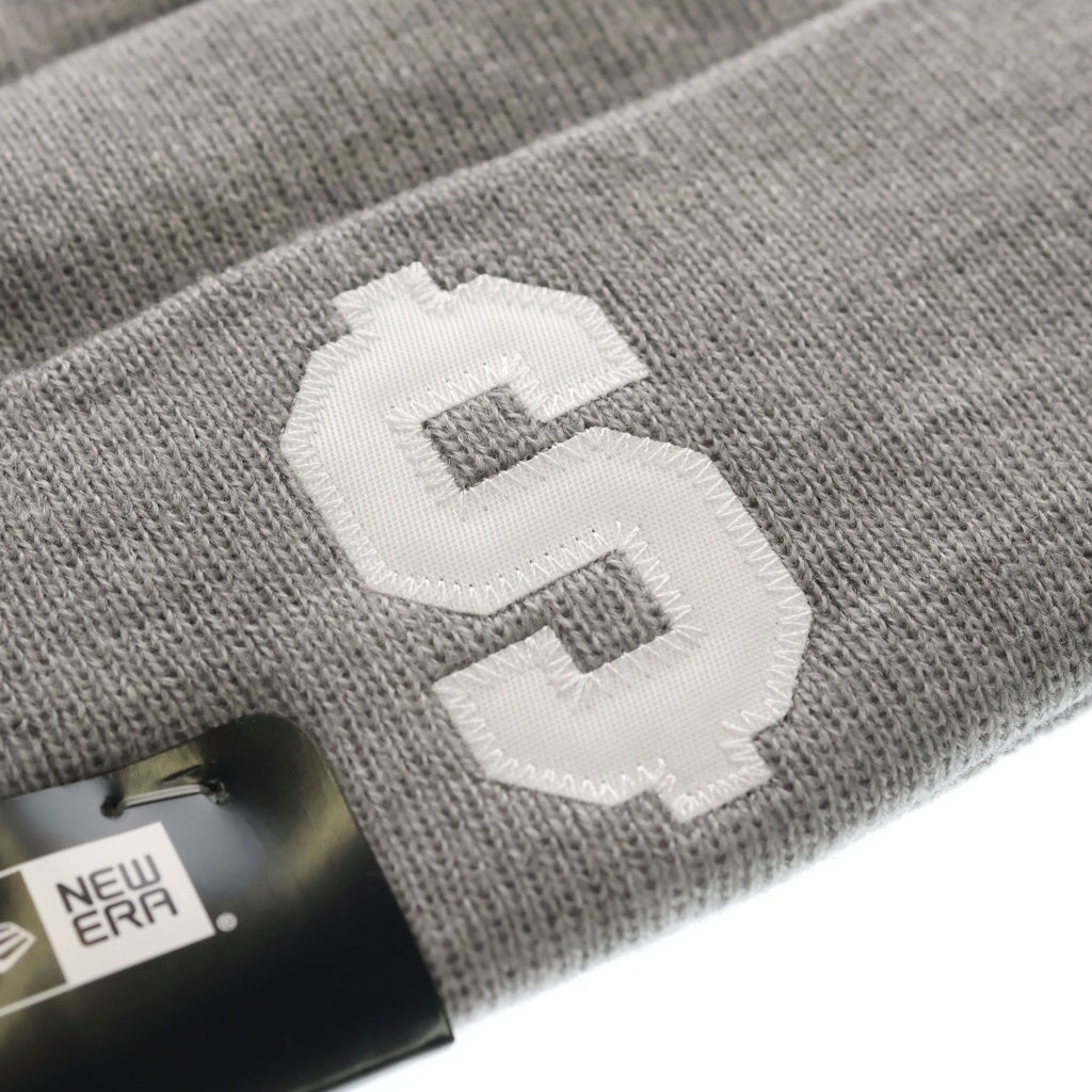 SUPREME(シュプリーム) 24SS ×New Era $ Beanie ドル エスロゴ ビーニー グレー