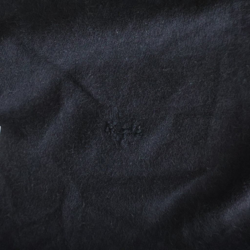 CHROME HEARTS(クロムハーツ) SCROLL LABEL T-SHIRT スクロールラベルプリント クルーネックポケット半袖Tシャツ ブラック