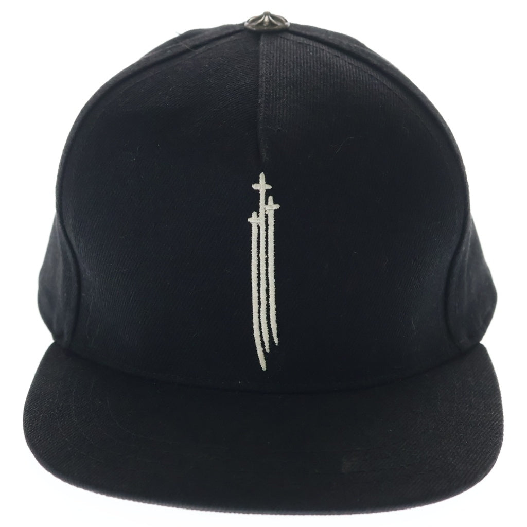 CHROME HEARTS(クロムハーツ) RS3 BASEBALL CAP クロスボール ベースボールキャップ ブラック