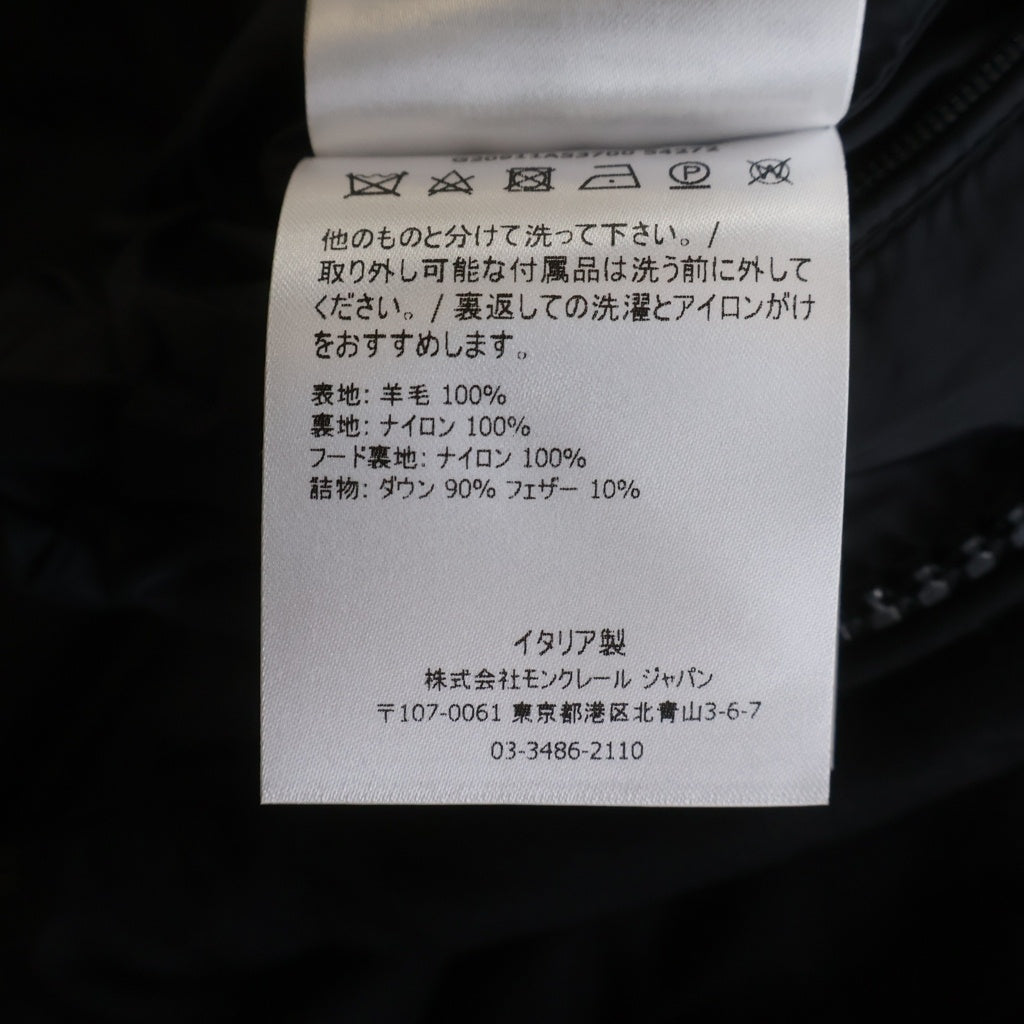 MONCLER(モンクレール) MONTGENEVRE モンジュネーブル ダウンジャケット G20911A53700 54272 ブラック