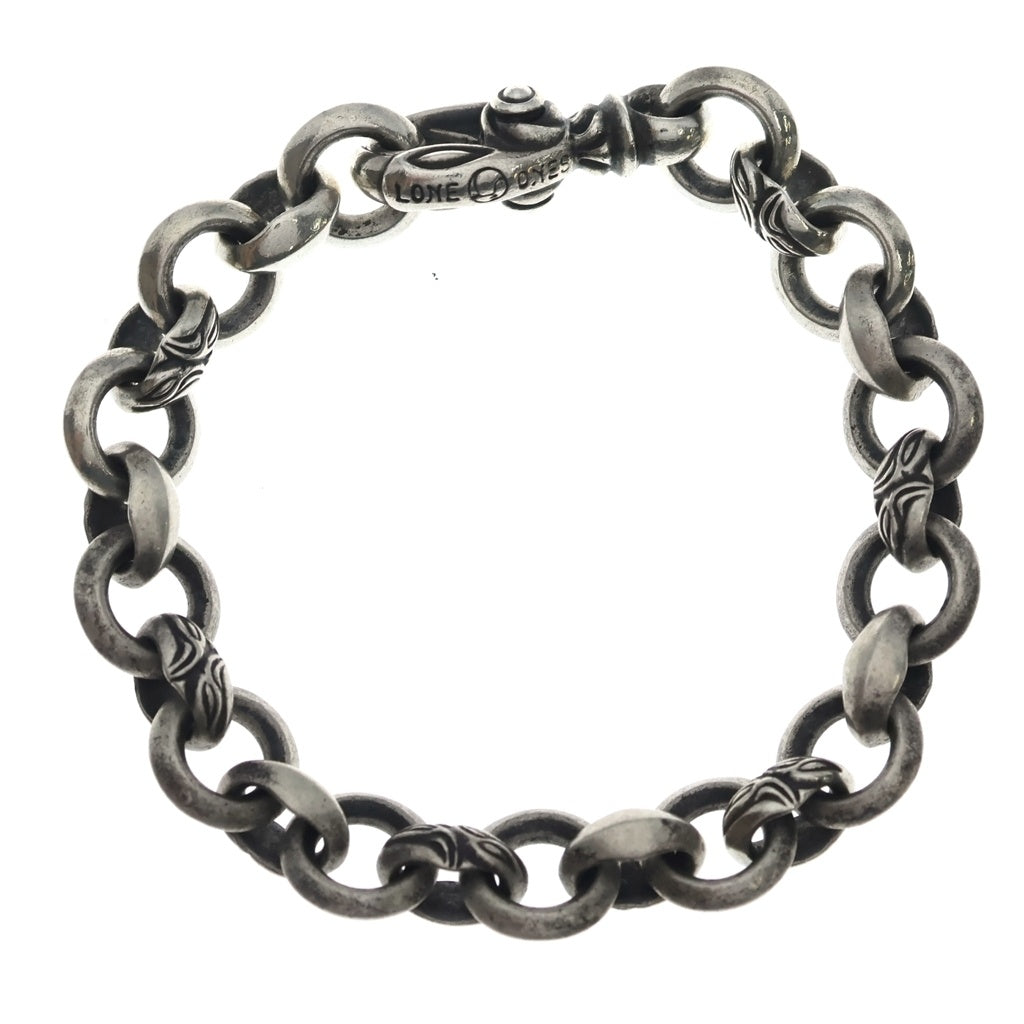 LONE ONES(ロンワンズ) MATING FRIGHT BRACELET CARVED SILK HERON メイティングフライト カーヴドシルクヘロン ブレスレット シルバー