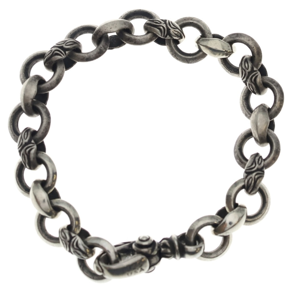 LONE ONES(ロンワンズ) MATING FRIGHT BRACELET CARVED SILK HERON メイティングフライト カーヴドシルクヘロン ブレスレット シルバー
