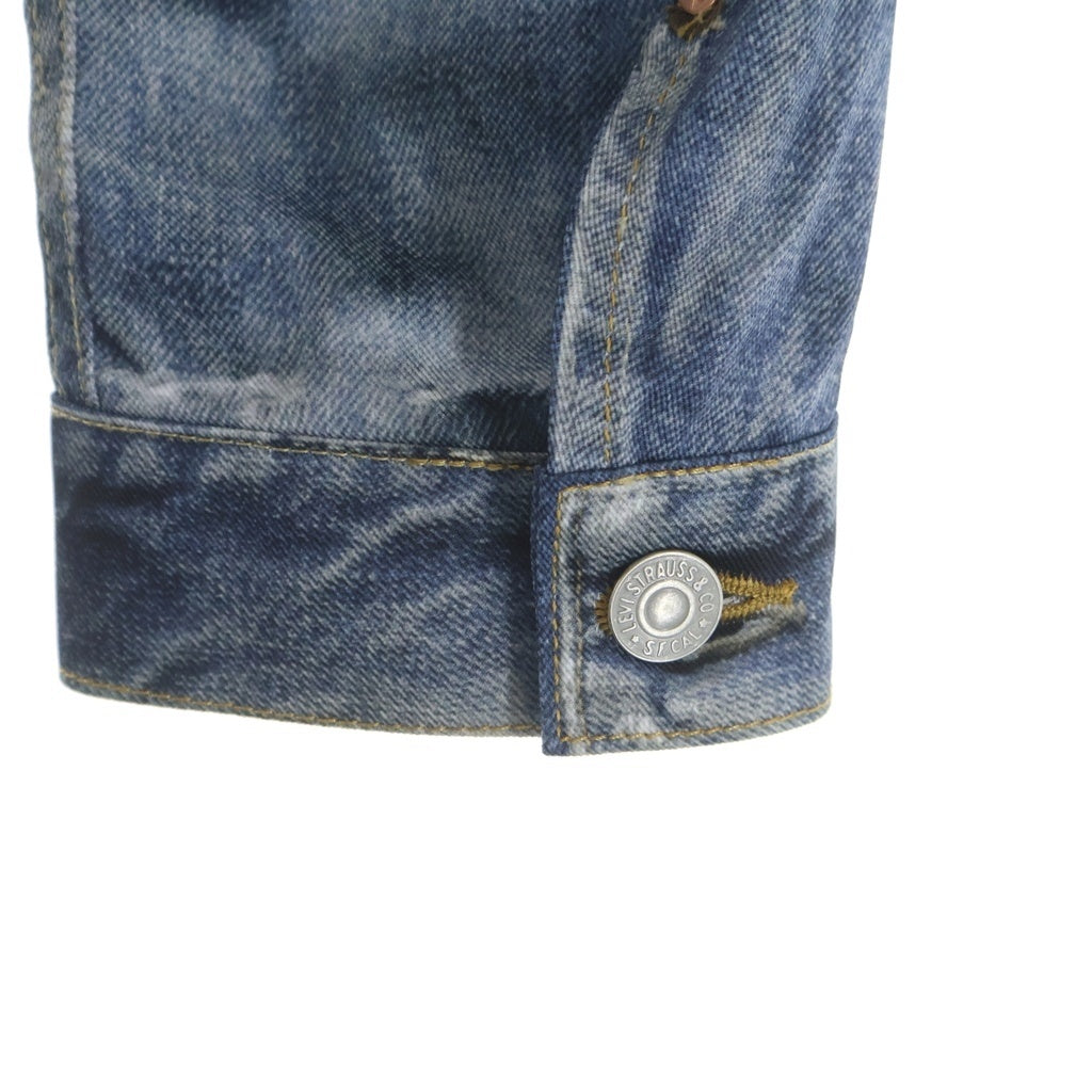 JUNYA WATANABE COMME des GARCONS(ジュンヤワタナベ コムデギャルソン) ×BerBerjin ×Levi's ベルベルジン リーバイス 転写デニムジャケット 2nd インディゴ WO-J910