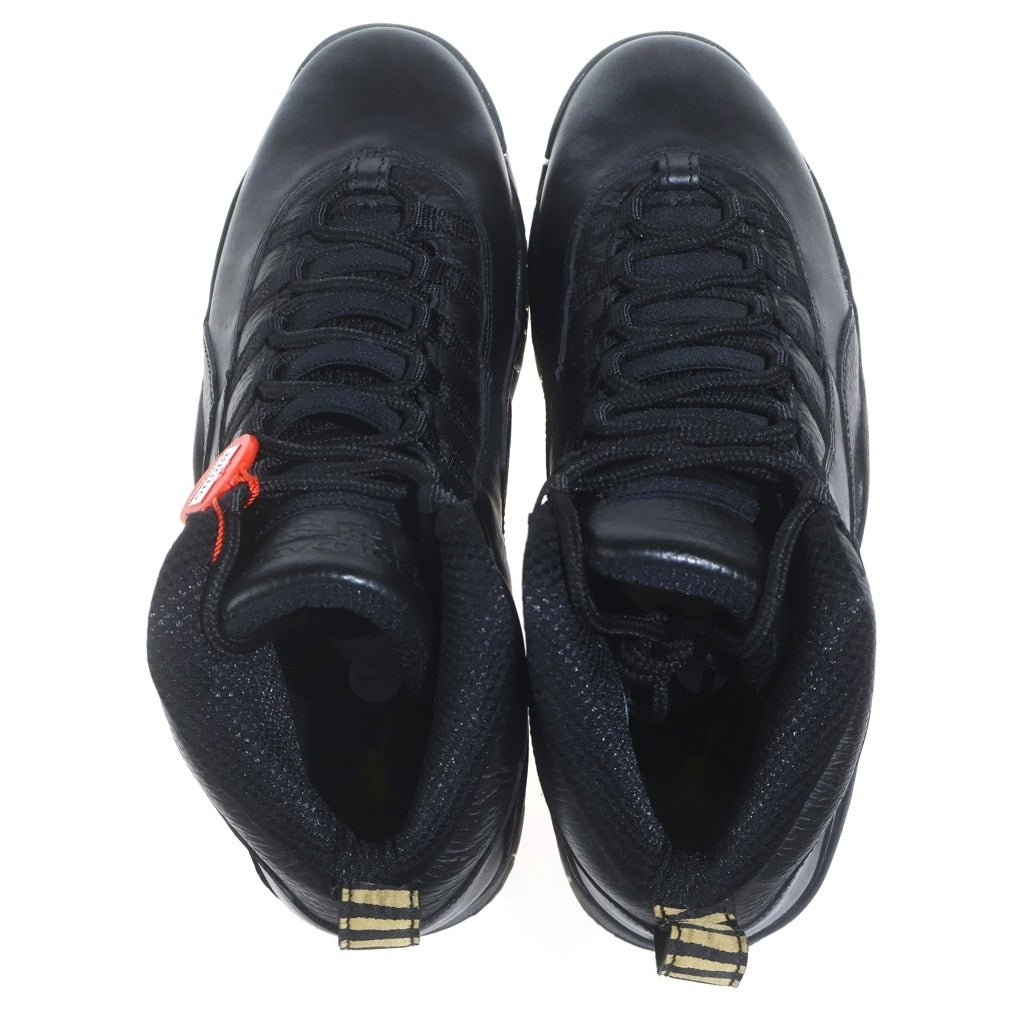 NIKE(ナイキ) Air Jordan 10 Retro 310805-012 エアジョーダン10レトロ 310805-012 ハイカットスニーカー 28cm/US10 ブラック