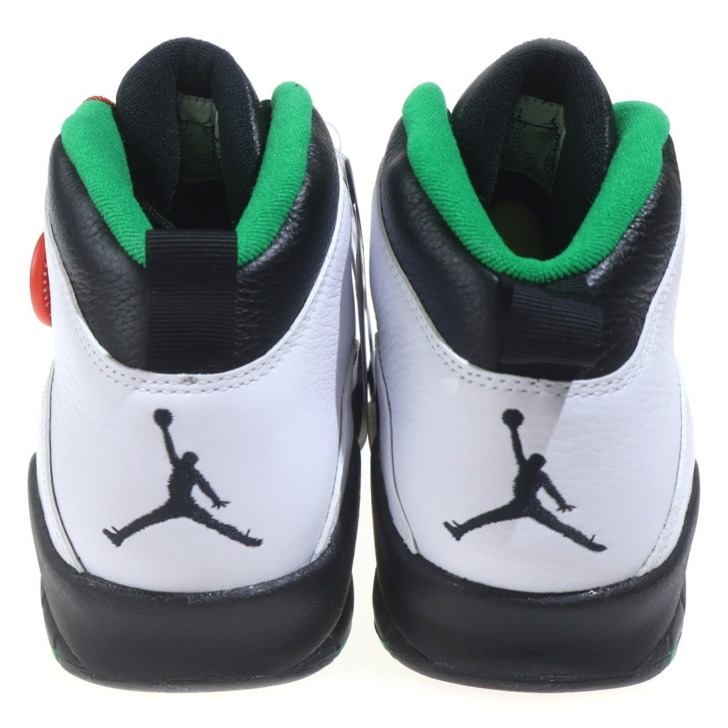 NIKE(ナイキ) Air Jordan 10 Seattle Supersonics 310805-137 エアジョーダン10 シアトルスーパーソニックス ハイカットスニーカー 27.5cm/US9.5 ホワイト