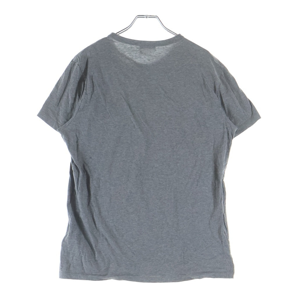 MONCLER(モンクレール) MAGLIA T-SHIRT ロゴワッペン クルーネック半袖Tシャツ グレー E20918032500