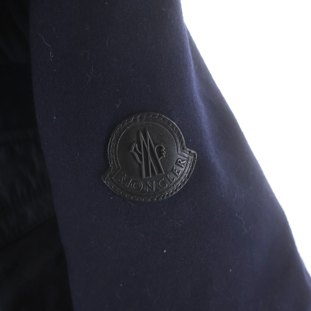 MONCLER(モンクレール) RYAN ライアン 切替フードダウンジャケット E20914139285 53227 ネイビー