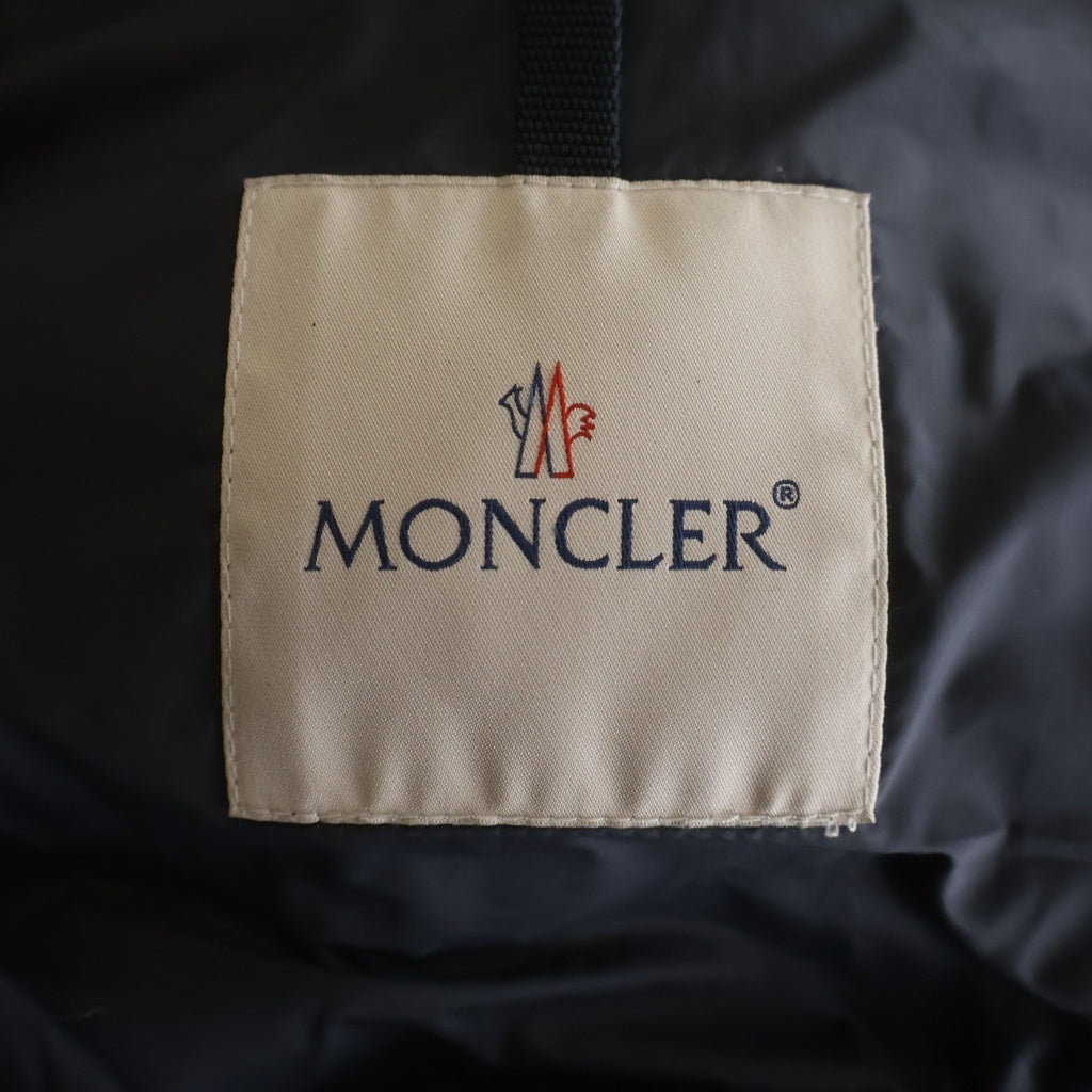 MONCLER(モンクレール) RYAN ライアン 切替フードダウンジャケット E20914139285 53227 ネイビー