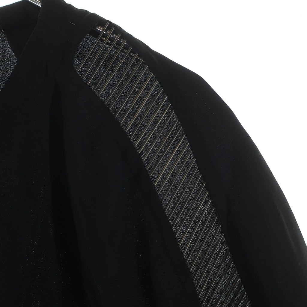 Rick Owens リックオウエンス 18SS RICAMATA FLOATING TOP フローティングトップ ベスト RP18S8217-YER2 ブラック Rick Owens(リックオウエンス) 18SS RICAMATA FLOATING TOP