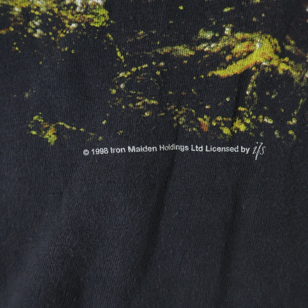 VINTAGE(ヴィンテージ) 90s-00s IRON MAIDEN THE CLANSMAN アイアンメイデン ザクランズマン ユーロ クルーネックTシャツ