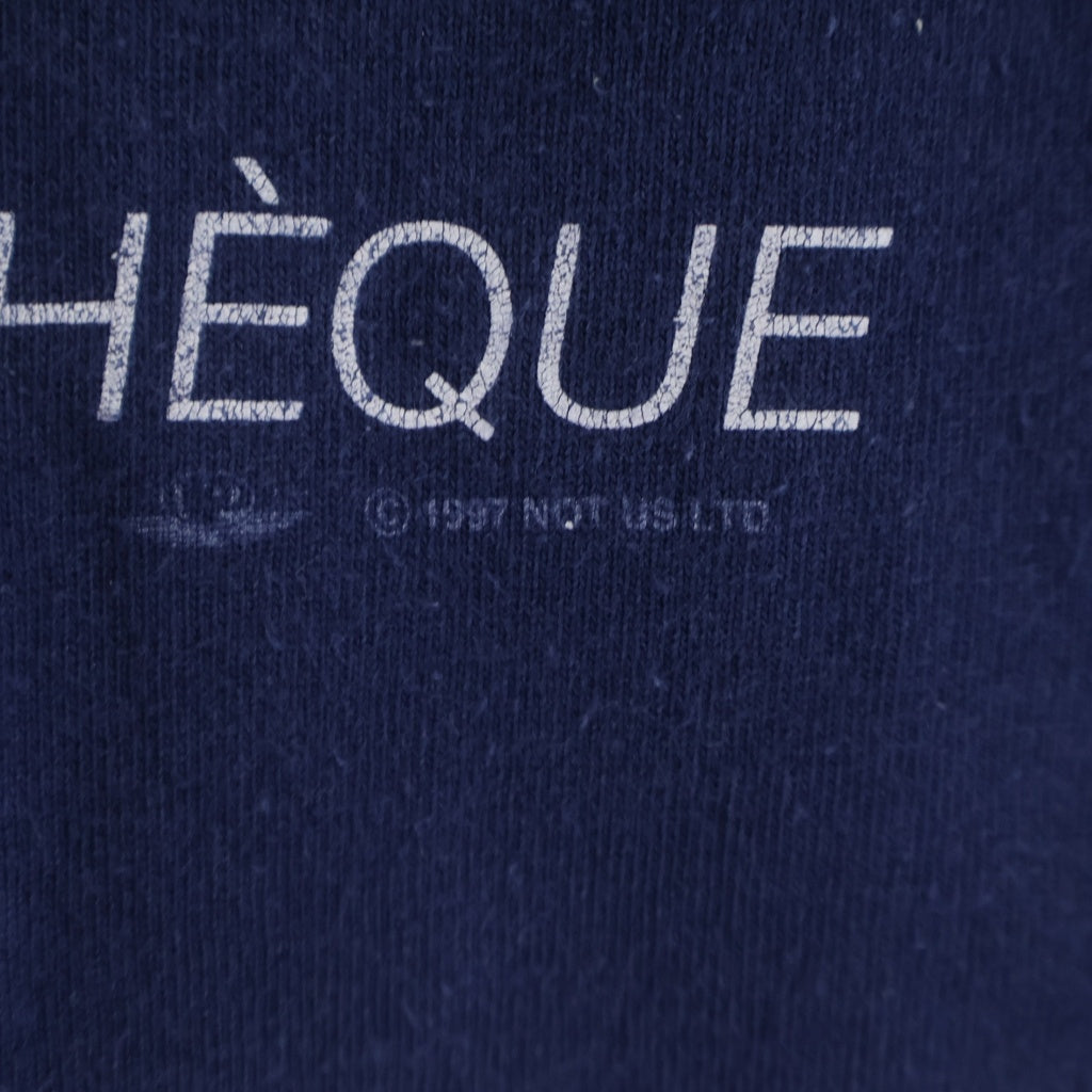 VINTAGE(ヴィンテージ) 90s-00s U2 Discotheque ディスコティック ユーロ クルーネックTシャツ ネイビー