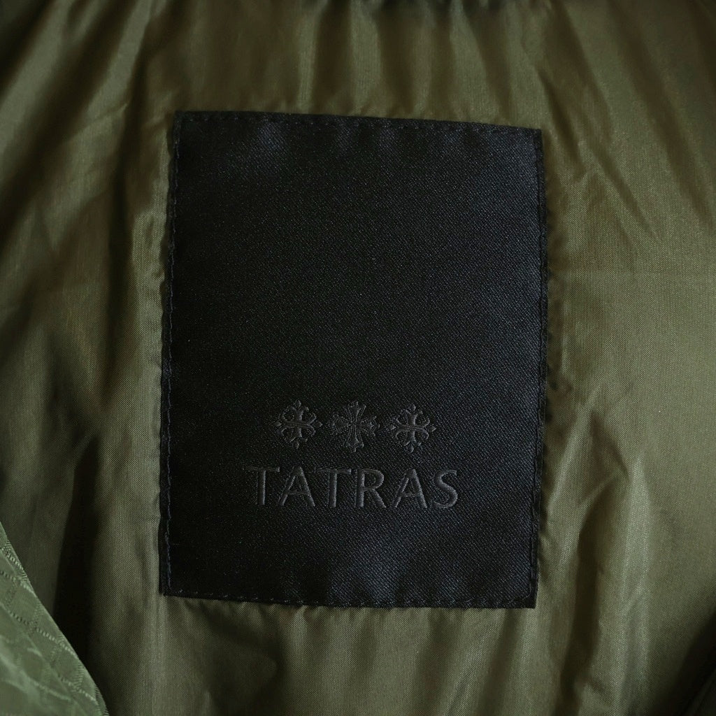 TATRAS(タトラス) 22AW TATRAS GRAMI 2way ダウンジャケット MTAT22A4833-D カーキ