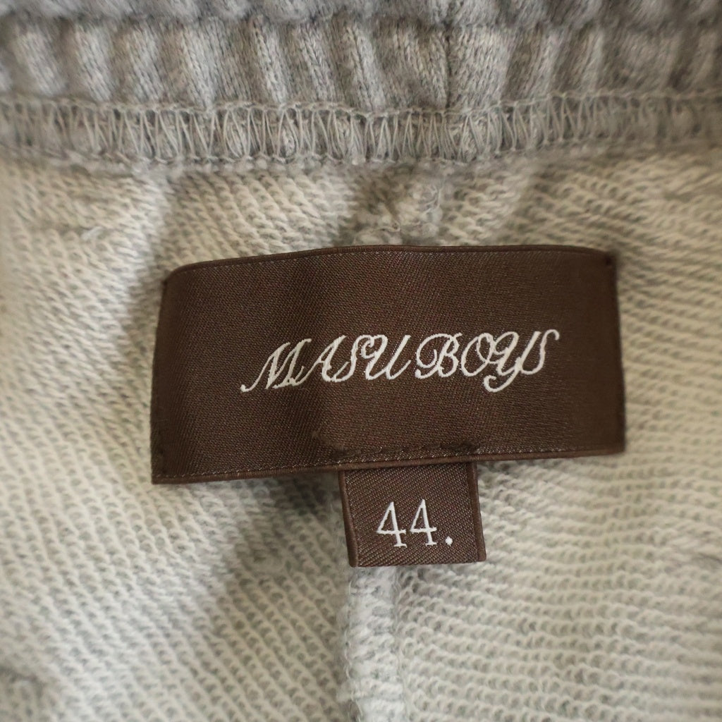 MASU(エムエーエスユー) MB SWEAT PANTS スウェットパンツB25F9PL007 グレー