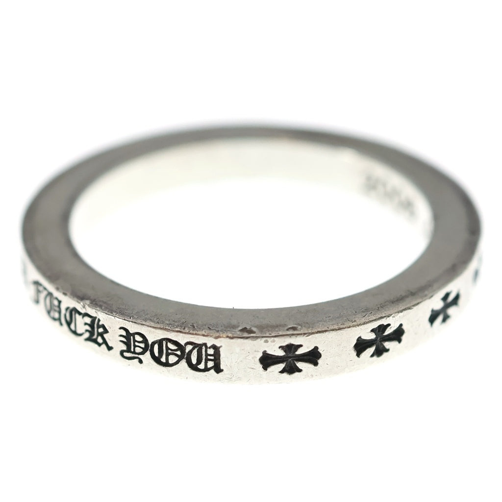 CHROME HEARTS(クロムハーツ) 3mm SPACER FUCKYOU HONOLULU ホノルル限定 3mmスペーサーファックユー リング シルバー