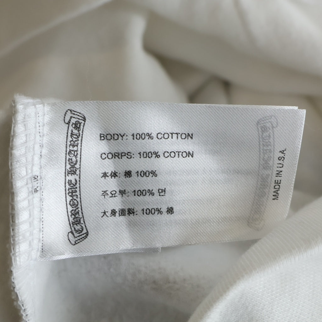 CHROME HEARTS(クロムハーツ) Laurie Lynn Stark LLS HOODIE ローリーリンスターク バックプリントプルオーバーパーカー ホワイト