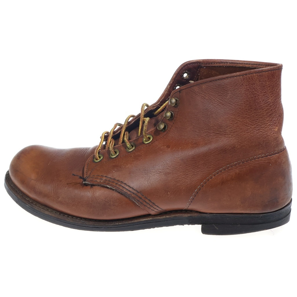 RED WING(レッド ウイング) 80s USA有プリント羽タグ 7ホール ブーツ ブラウン