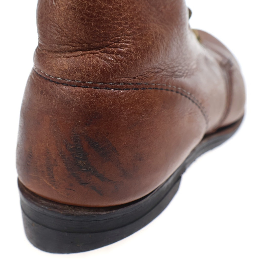 RED WING(レッド ウイング) 80s USA有プリント羽タグ 7ホール ブーツ ブラウン